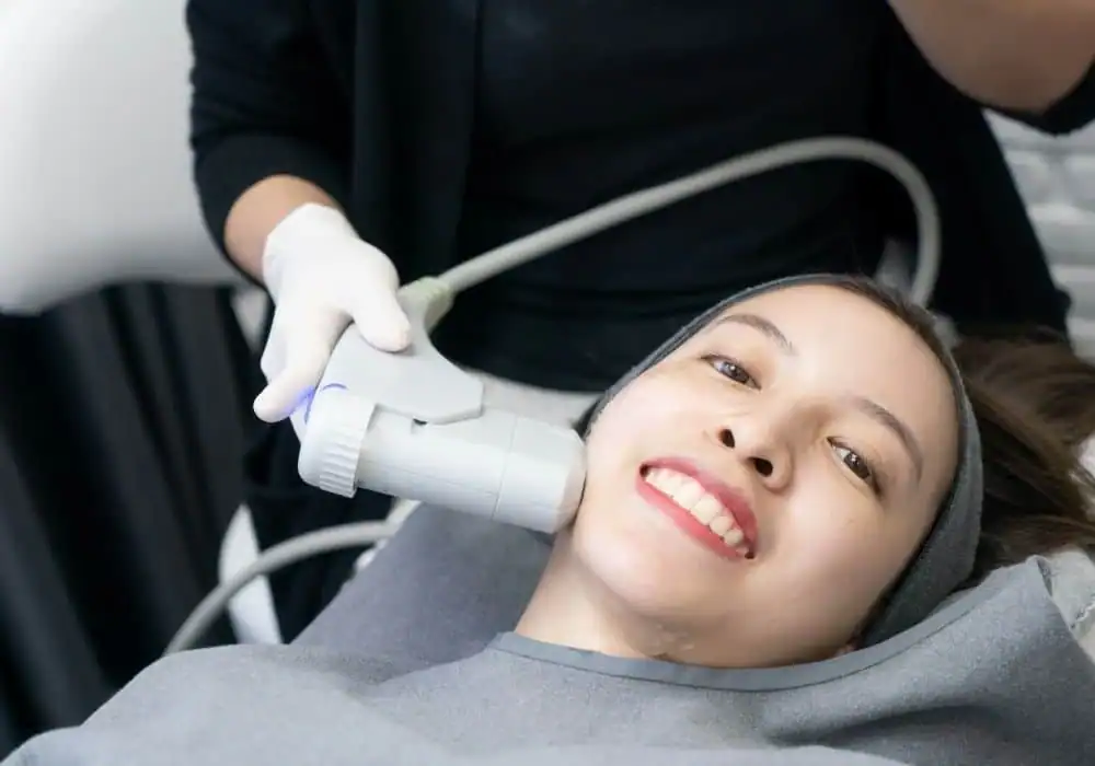 HIFU treatment Greater London (Brent) in progress