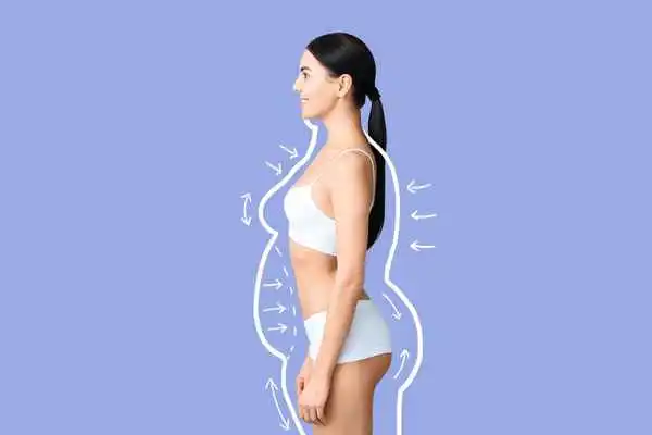 image of woman experiencing fat reduction treatment Greater London (Brent)